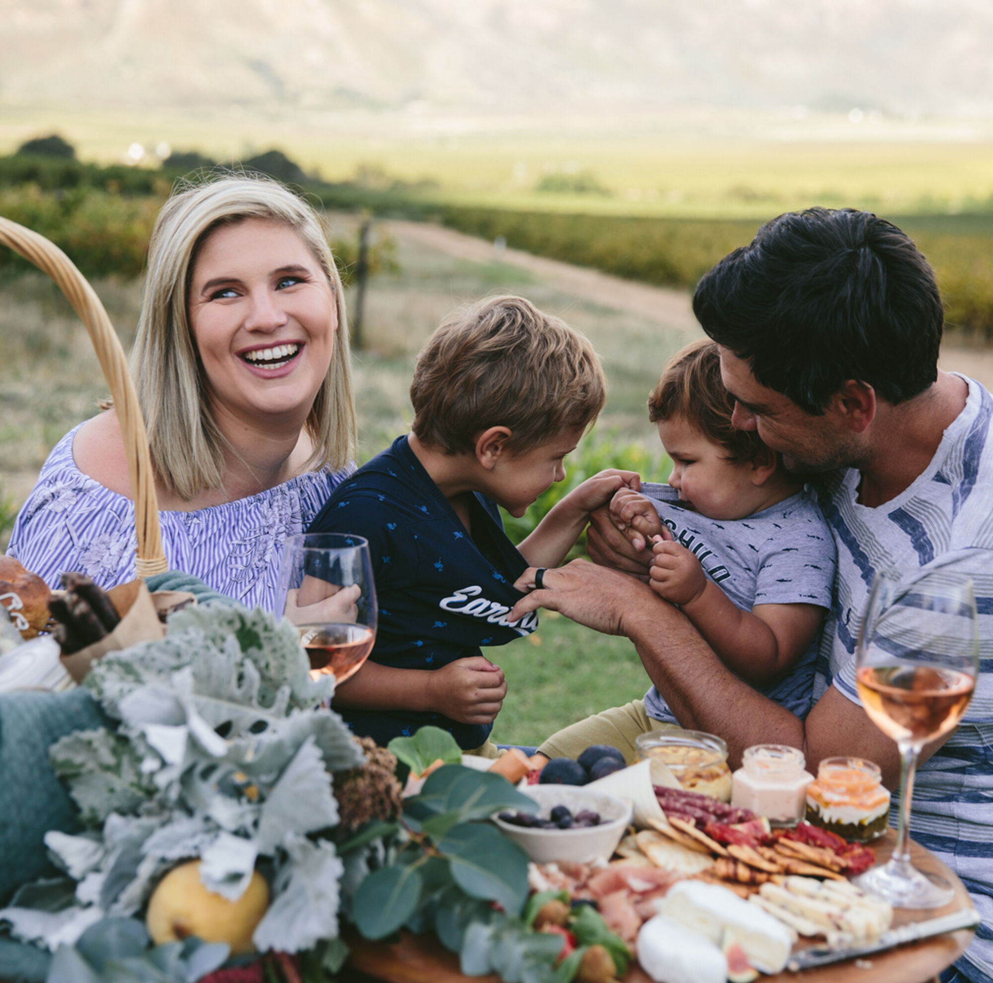 Picnic at Opstal Estate Rawsonville Cape Winelands