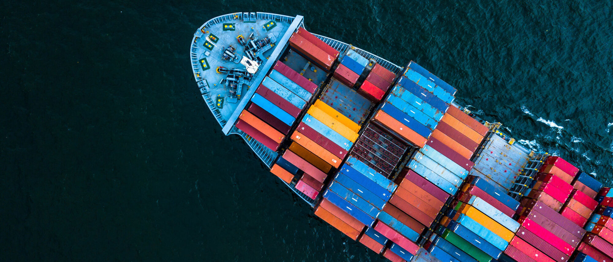 Container on ship Container on ship